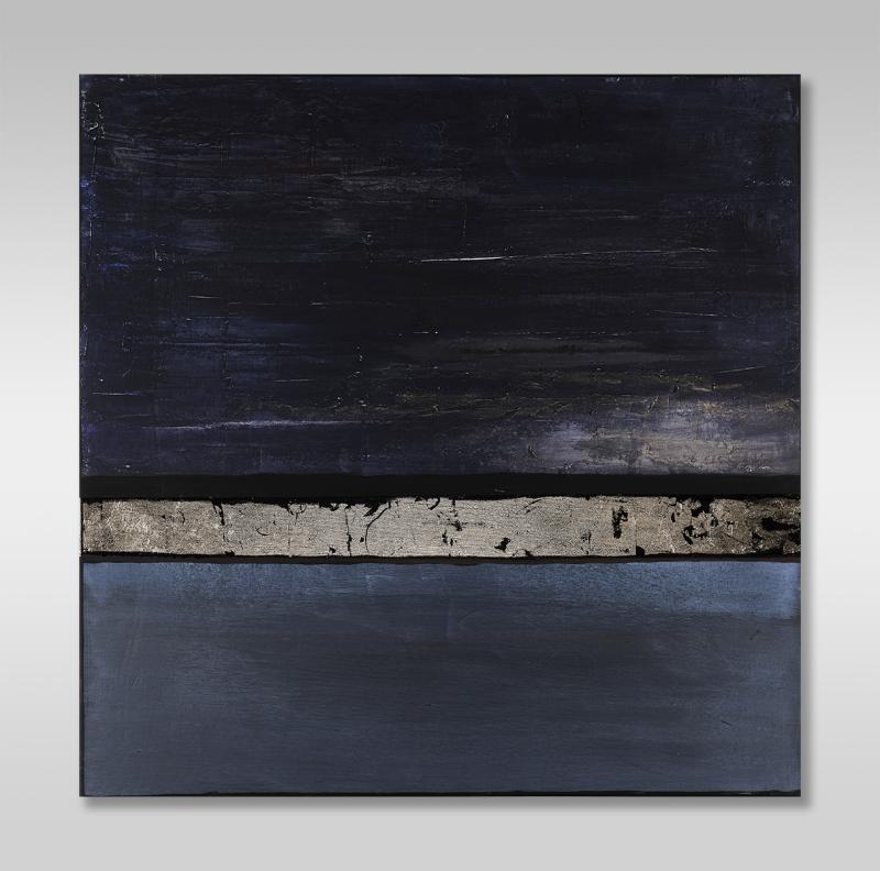 Blue Eclipse, 90 x 90