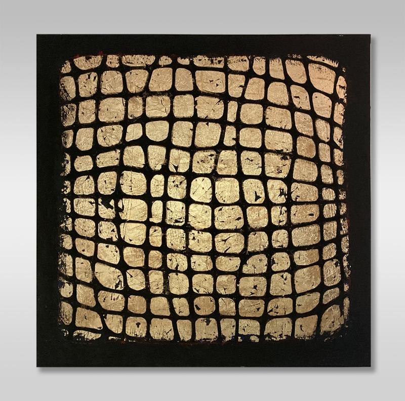 Golden Grid, 80 x 80