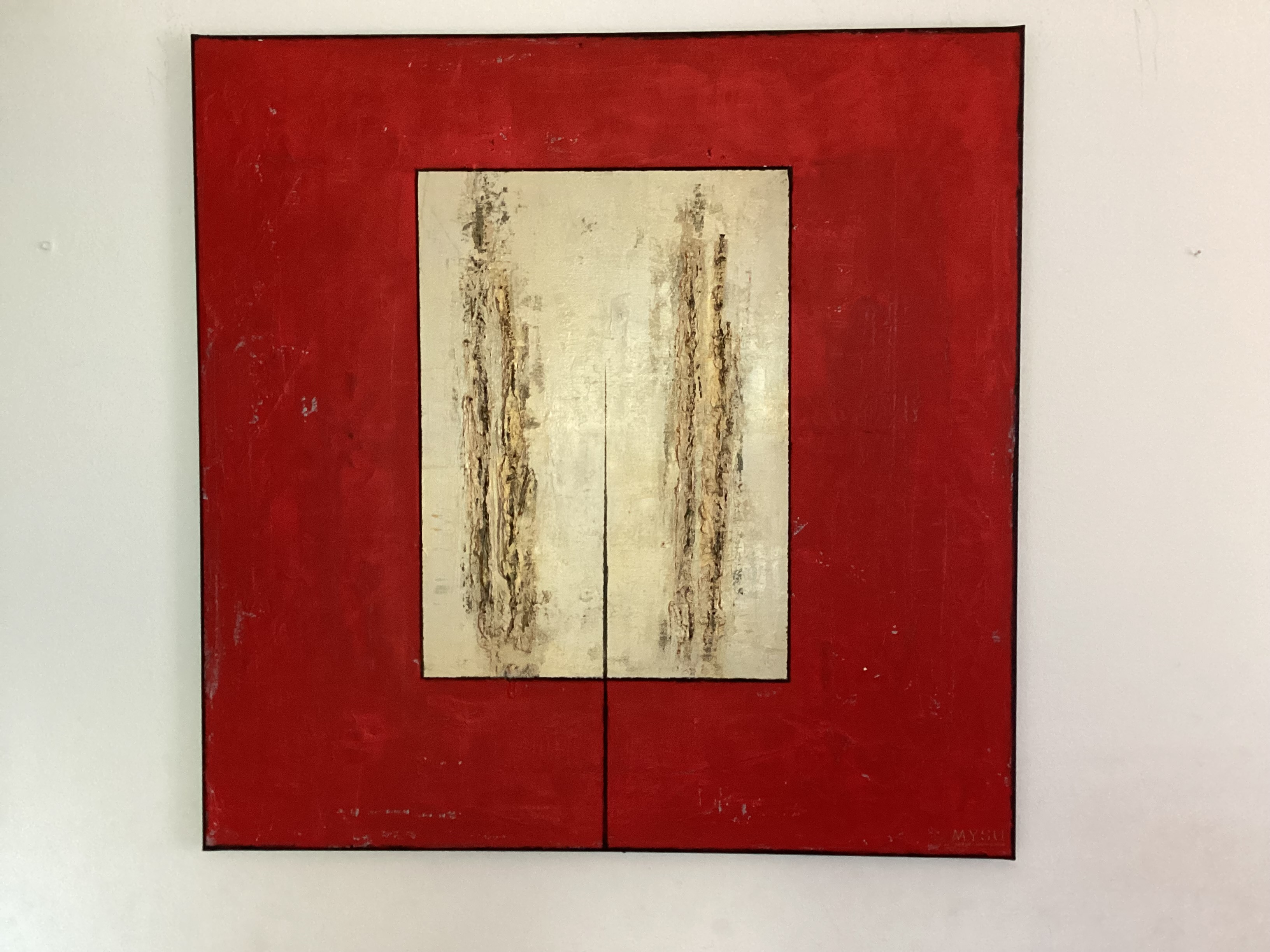 Scarlet Frame, 80 x 80
