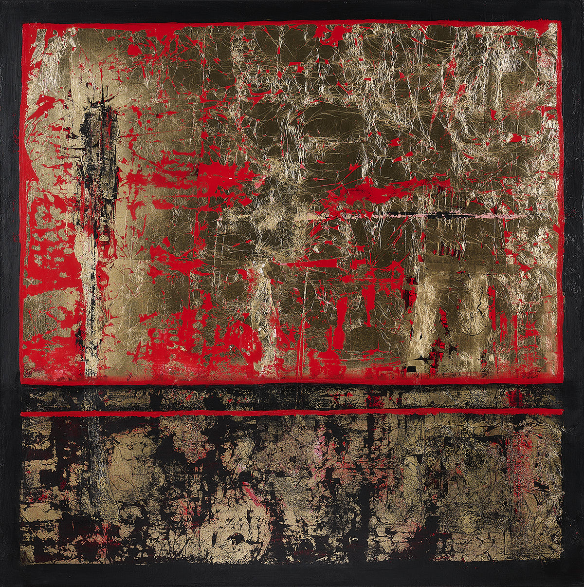 Golden Ruin, 100 x 100